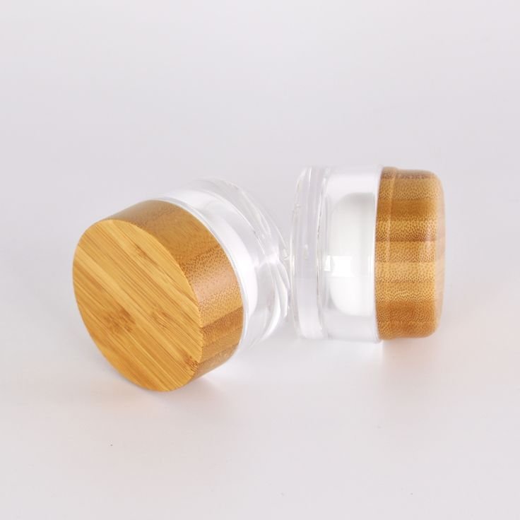 Bamboo Cream Jar