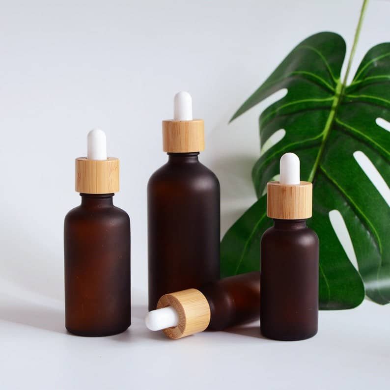 Bamboo Dropper Bottle
